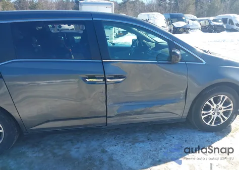 2011 Honda Odyssey Ex-L из США, поврежденный, VIN 5FNRL5H69BB077197
